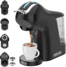 KOTLIE EM-308A kávéfőző, 5 az 1-ben, 4 hőmérséklet, 7 vízszint (fekete) - outlet termék