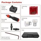 RUIZHI fékcső peremező eszköz SAE, dupla fej, 4.75 mm és 6.35 mm - outlet termék