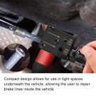 RUIZHI fékcső peremező eszköz SAE, dupla fej, 4.75 mm és 6.35 mm - outlet termék