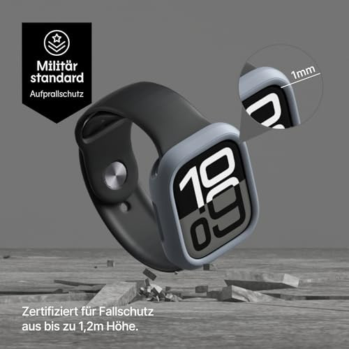 RHINOSHIELD CrashGuard NX védőtok Apple Watch Series 10-hez, 46 mm, ütésálló, vékony - outlet termék