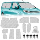 JinsenTGG 9 darabos technológiai hőszigetelő szőnyeg készlet Citroen Jumpy LWB - outlet termék