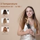 OKWRAP Airstyler hajformázó készlet 6 az 1-ben kerek kefés hajszárító, meleg levegős - outlet termék