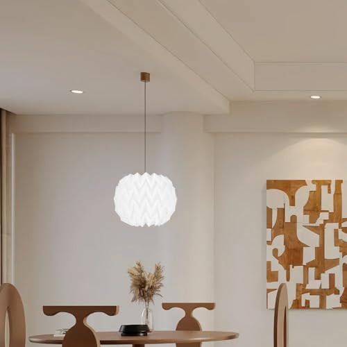 Origami design papírlámpa, északi hajtogatható kreatív papírlámpa, kreatív papír - outlet termék