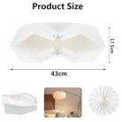 HuaMuDM origami papír lámpaernyő nappali - outlet termék