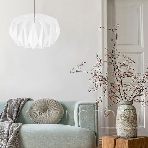 HuaMuDM origami papír lámpaernyő nappali - outlet termék