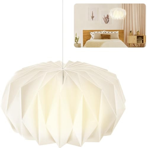 HuaMuDM origami papír lámpaernyő nappali/étkező/hálószoba - outlet termék