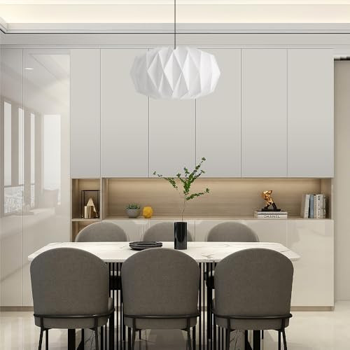 HuaMuDM origami papír lámpaernyő nappali/étkező/hálószoba - outlet termék