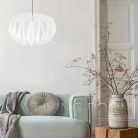 HuaMuDM origami papír lámpaernyő nappali, étkező, hálószoba - outlet termék