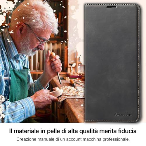 OPPO Reno 12F/12FS bőrtok pénztárca, edzett üveg, könyv formátum, kártyanyílás - outlet termék