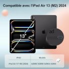 JADEMALL billentyűzet iPad Air 13 trackpaddal, billentyűzet tok iPad Air 13 hüvelyk - outlet termék