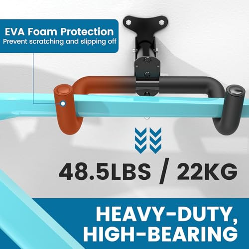 Housolution kerékpár fali tartó - EVA habszivacsos, szénacél, robusztus és állítható - outlet termék