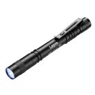 Lepro UV zseblámpa, 365 nm UV lámpa klipsszel, elemes fekete fény zseblámpa - outlet termék