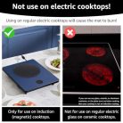 DAJAVE 52 x 78 cm nagy szilikon indukciós főzőlap védőalátét hőálló, csúszásmentes - outlet termék