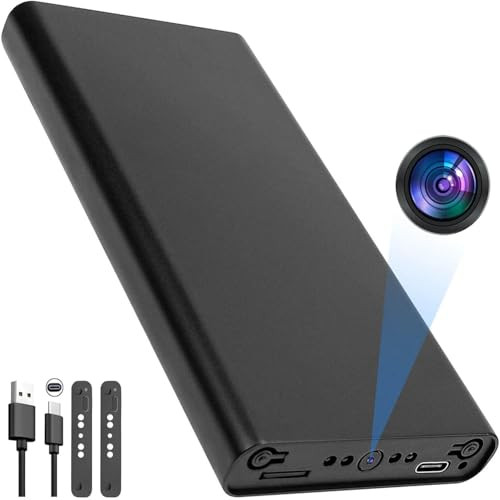 ZAIZAITY HD 1080P kamera hordozható akkumulátorral 512GB kompatibilis, 10,000mAh - outlet termék