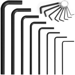   NISENTIA 8 darabos hatszögkulcs készlet hosszú - outlet termék