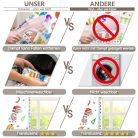 Luminora 182,9 x 109,2 cm fehér iskolakezdés háttér dekorációs banner - outlet termék