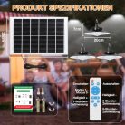 Laybasic napelemes lámpa mozgásérzékelővel, extra fényes LED függőlámpa hosszú - outlet termék