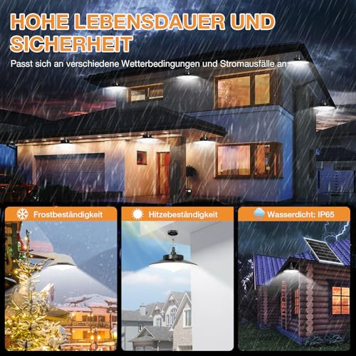 Laybasic napelemes lámpa mozgásérzékelővel, extra fényes LED függőlámpa hosszú - outlet termék