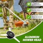 RosyFate 3 darabos fűszegélynyíró kés műanyag, Stihl fűszegélynyíróhoz Polycut 6-3 - outlet termék