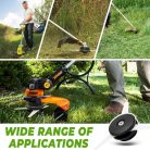 RosyFate 3 darabos fűszegélynyíró kés műanyag, Stihl fűszegélynyíróhoz Polycut 6-3 - outlet termék