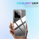 Effcotuo Realme GT 7/7T 5G tok 2 darabos kijelzővédő, átlátszó szilikon TPU - outlet termék