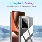 Effcotuo Realme GT 7/7T 5G tok 2 darabos kijelzővédő, átlátszó szilikon TPU - outlet termék