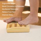Fa lábmasszírozó hengerek - izom masszázs labdával, talpreflexológia - outlet termék