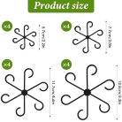 16 darabos növénytámasz, műanyag növényszár tartó, kerti támasz gyűrű, több méret - outlet termék