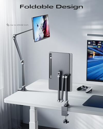 LULULOOK mágneses tartó Samsung Galaxy Tab S10 Ultra/S9 Ultra/S8 Ultra, alumínium - outlet termék