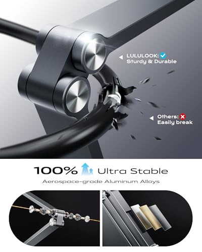 LULULOOK mágneses tartó Samsung Galaxy Tab S10 Ultra/S9 Ultra/S8 Ultra, alumínium - outlet termék