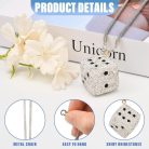 Blueshyhall kocka medál autó visszapillantó tükörre, csillogó kocka medál strasszból - outlet termék