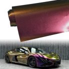 Blueshyhall autófólia színváltós, lila zöld arany fényes metál csillogó - outlet termék