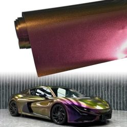   Blueshyhall autófólia színváltós, lila zöld arany fényes metál csillogó - outlet termék