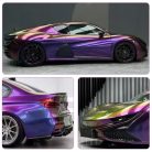 Blueshyhall autófólia színváltós, lila zöld arany fényes metál csillogó - outlet termék