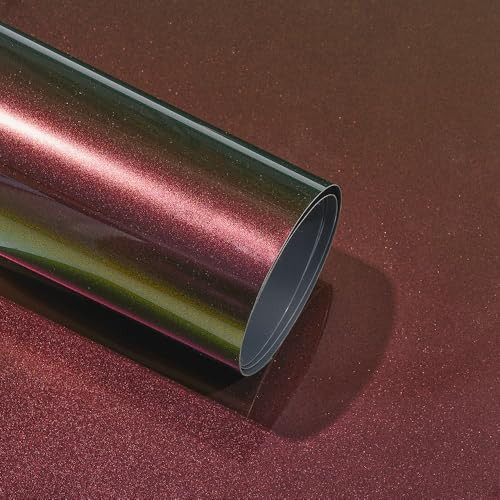 Blueshyhall autófólia színváltós, lila zöld arany fényes metál csillogó - outlet termék