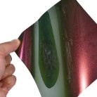 Blueshyhall autófólia színváltós, lila zöld arany fényes metál csillogó - outlet termék