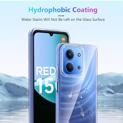 Effcotuo tok Xiaomi Redmi 15C 5G/4G/POCO C85 5G 173 átlátszó szilikon tok 2 darabos - outlet termék