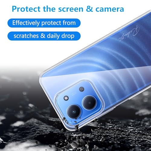 Effcotuo tok Xiaomi Redmi 15C 5G/4G/POCO C85 5G 173 átlátszó szilikon tok 2 darabos - outlet termék