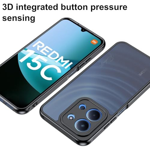 Effcotuo Xiaomi Redmi 15C tok szilikon, átlátszó - outlet termék