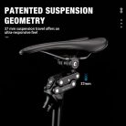 GEWAGE 4-Link párhuzamos nyeregcső – prémium rugós nyeregcső, 37 mm rugóút - outlet termék