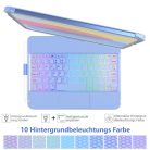 TQQ billentyűzet tok iPad A16 11. generáció 2025/10. generáció 2022 11/10,9 hüvelyk - outlet termék