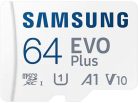 Samsung EVO Plus 64GB memóriakártya + adapter
