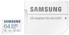 Samsung EVO Plus 64GB memóriakártya + adapter
