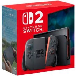 Switch 2 konzol fekete