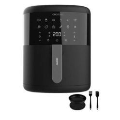   Cecotec Cecofry Bombastik 6000 forrólevegős sütő, 6l, 1700W (fekete)