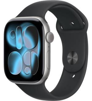Apple Watch Serie 11 46mm okosóra (űrszürke/fekete)