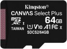 Kingston Canvas Select Plus 64GB memóriakártya + adapter