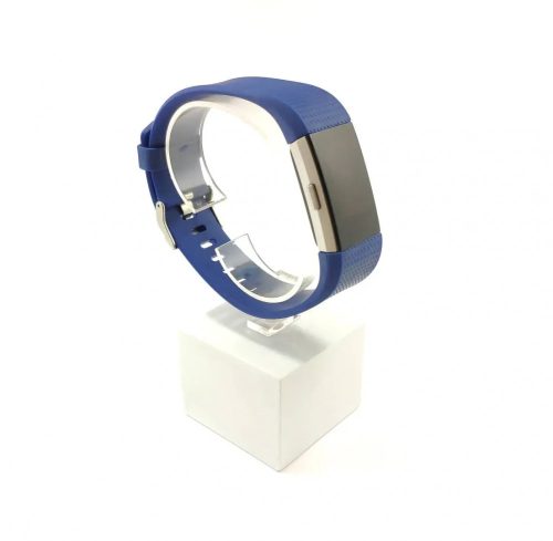 Fitbit Charge 2 szíjak - egyszínű, kék, kék, S, szilikon