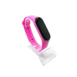   Xiaomi Mi band 3 / 4 szíjak - egyszínű, magenta, rózsaszín, szilikon