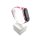 Xiaomi Mi band 3 / 4 szíjak - orchidea, rózsaszín, szilikon, virágos